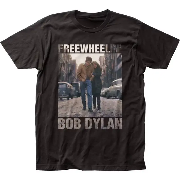 Bob Dylan Freewheelin T-shirt pour hommes, t-shirt classique de groupe de musique Rock, nouveau t-sh