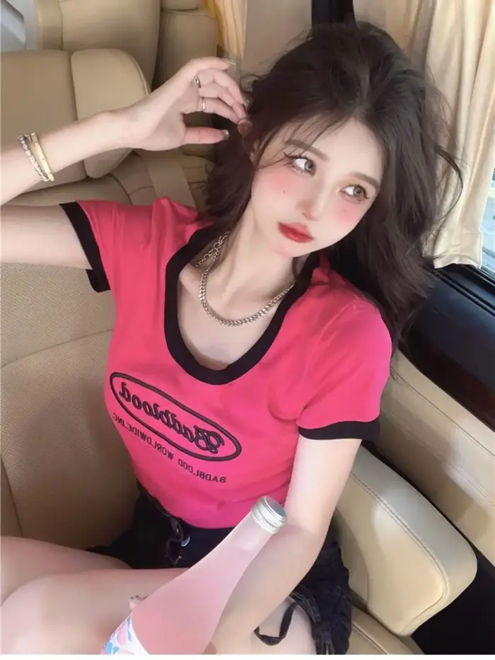 T-Shirts à manches courtes pour femmes, surdimensionnés, confortables, tendance japonaise, Harajuku,