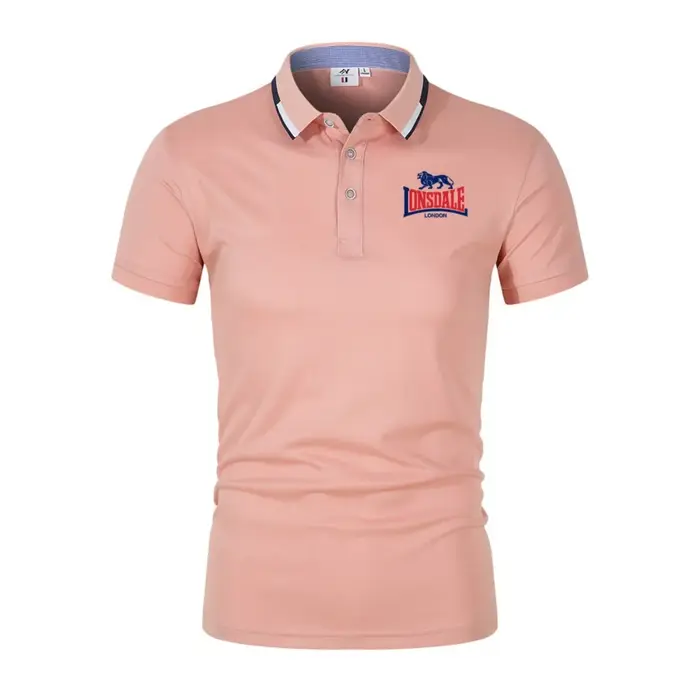 Polo pour homme à imprimé lettres