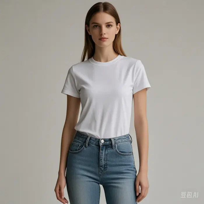 T-shirt manches courtes femme blanc