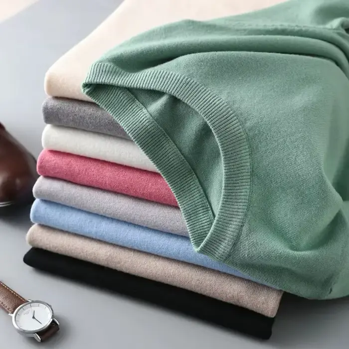 T-shirt en laine mérinos superfine pour hommes