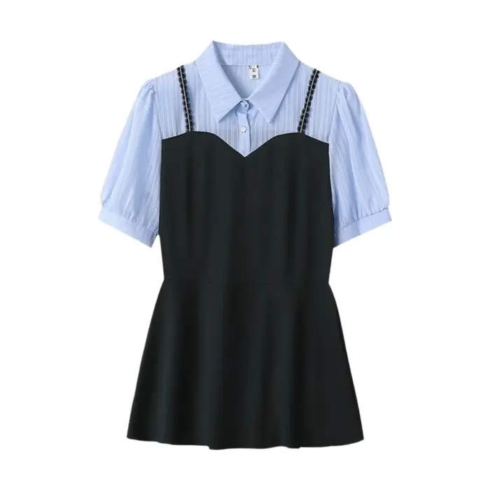 Chemise d'été grande taille tendance