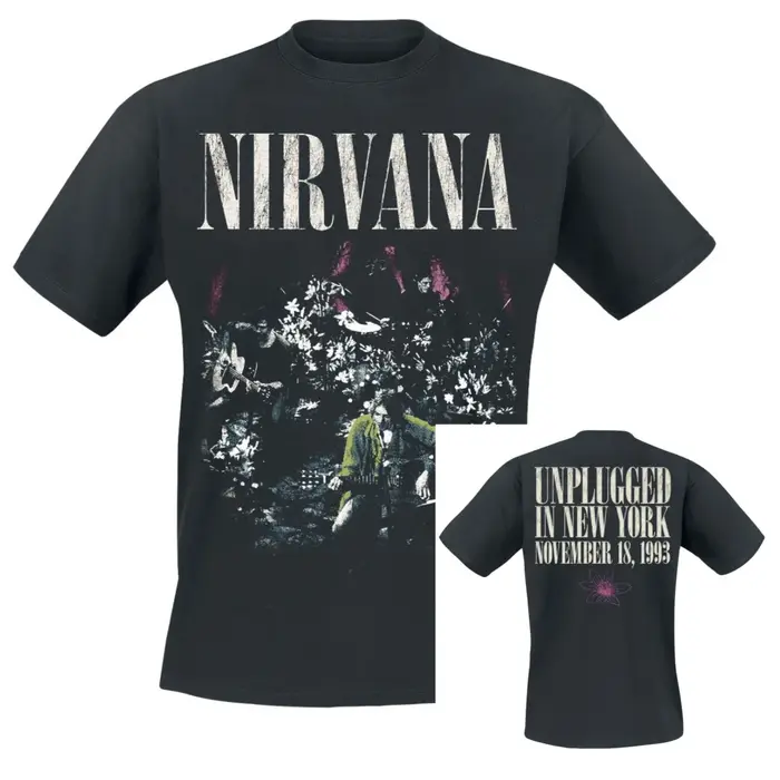 T-shirts de la nouvelle bande musicale Rock-Nirvanas pour hommes et femmes