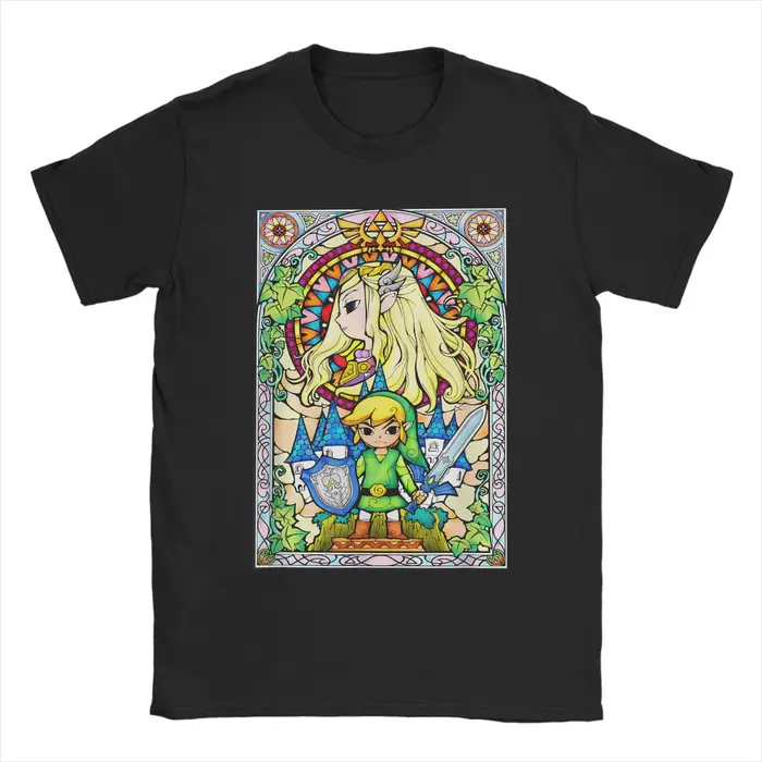Zeldas Wind Waker T-shirt en verre teinté pour hommes