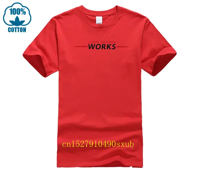 Polo John Cooper Work Mini JCW Logo blanc et gris