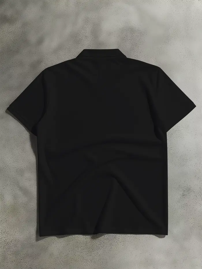 Polo streetwear pour homme avec imprimé graphique du drapeau de Paris