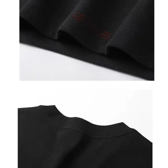T-shirt unisexe à manches courtes noir imprimé Dennis Rodman rétro années 90 printemps/été avec motif de lettres en coton européen et américain