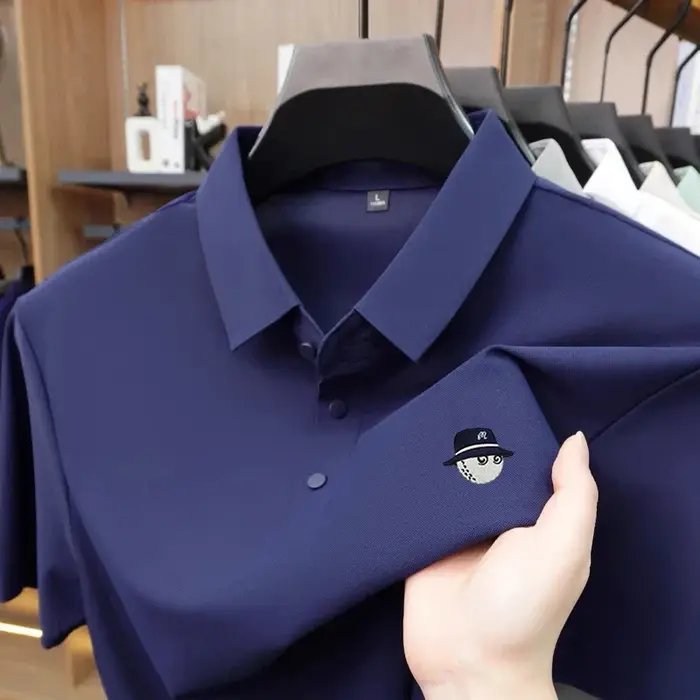 Polo de marque imprimé pour homme