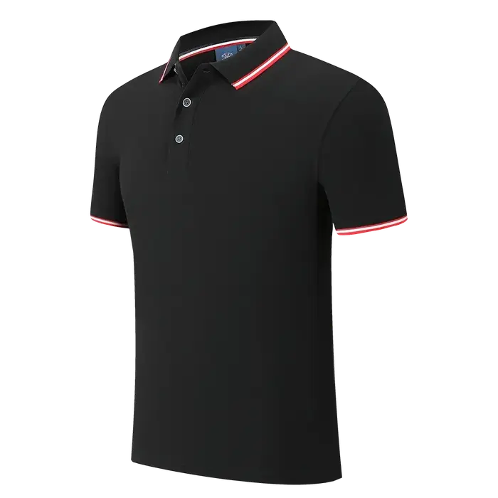 Polo à Manches Courtes pour Homme et Femme, 100% Coton, Logo Personnalisé, Économie de Golf à Revers