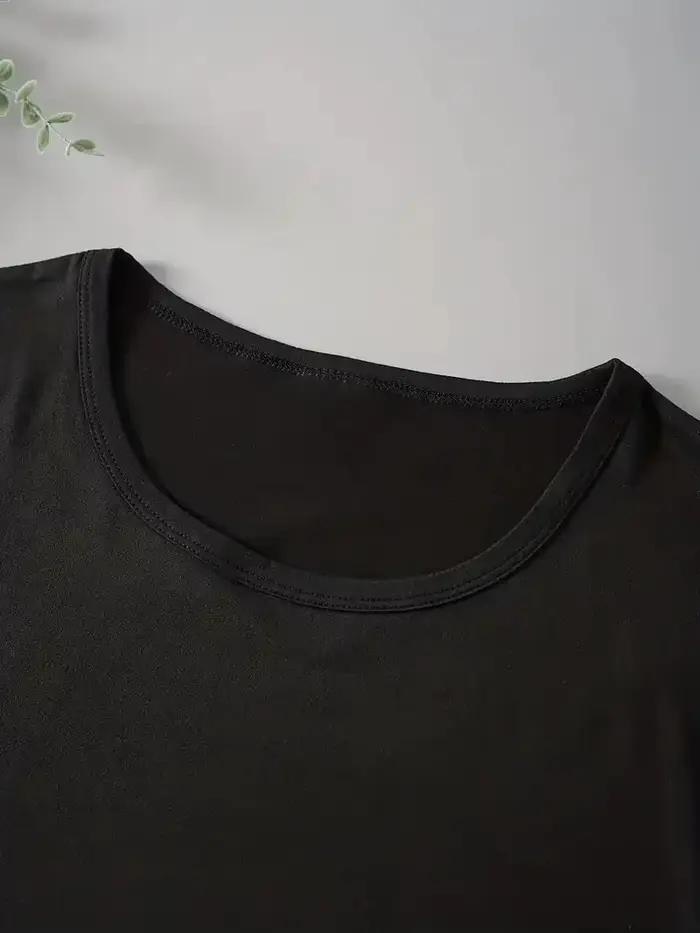 T-shirt imprimé graphique chaton et café pour femme