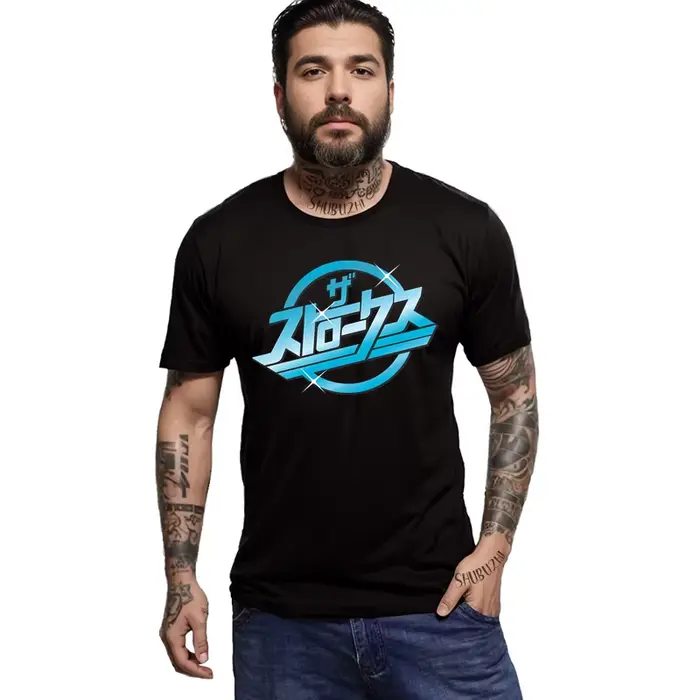Les coups coton T-shirt hommes bande de Rock indépendante