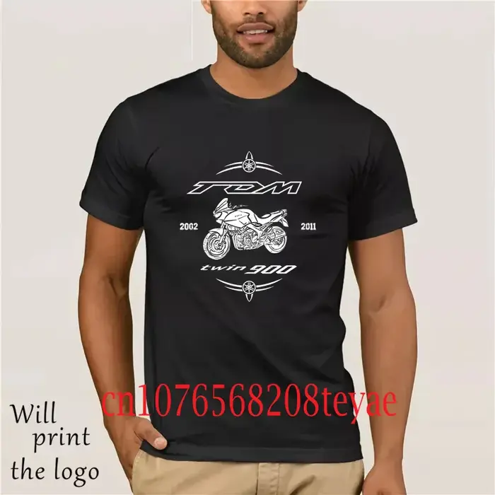 TDM 900 V2 moto course vélo Fans T-Shirt décontracté col rond ample été T-Shirt pour hommes
