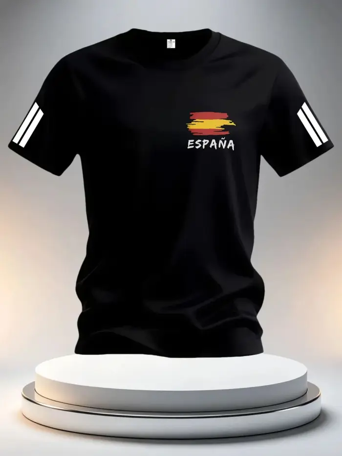 Maillots de football d'été 2026 Espagne pour hommes – T-shirts classiques à manches courtes God Spain