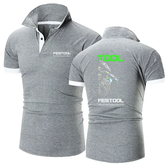 Festool 2025 été nouveau Polo à manches courtes pour hommes