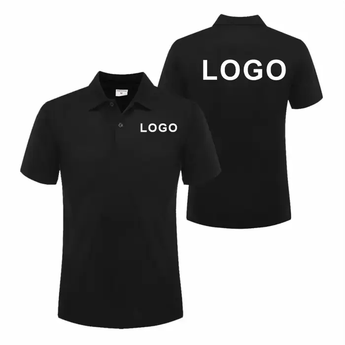 Polo personnalisé avec logo pour hommes et femmes, manches courtes, golf, entreprise, vêtements de t