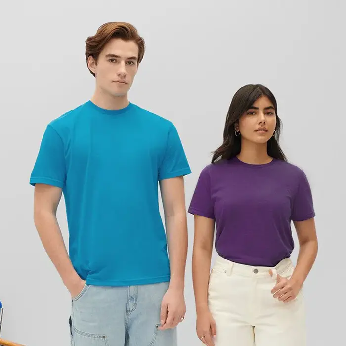 T-shirt en coton pur imprimé gratuit