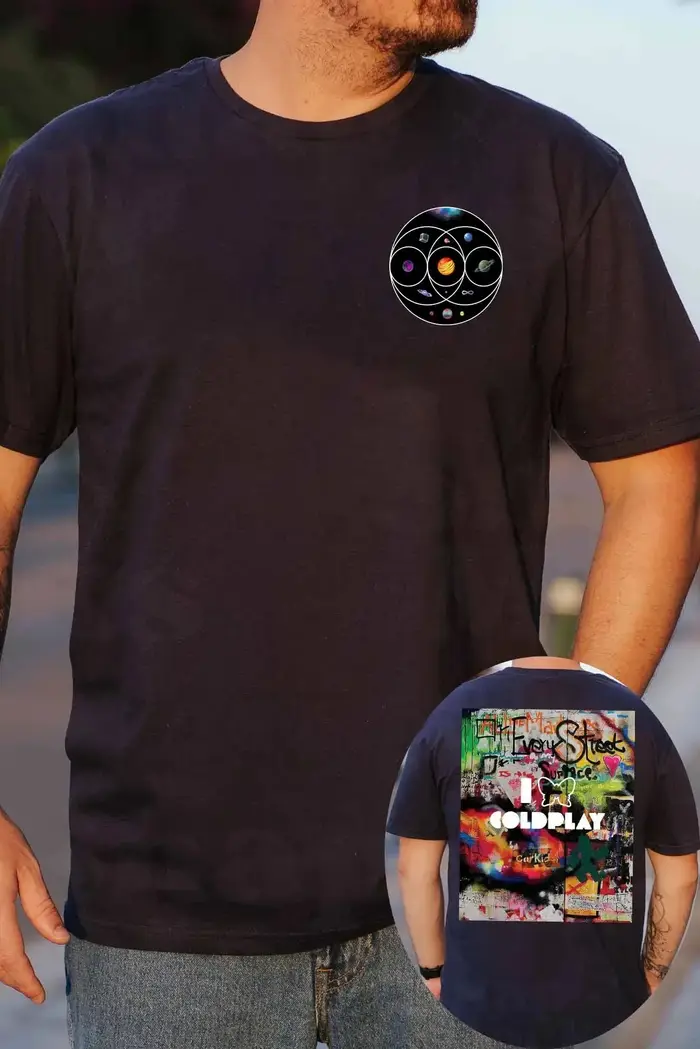T-shirt Coldplay édition limitée