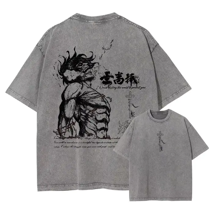 T-shirt Bandai Anime Titan Attack