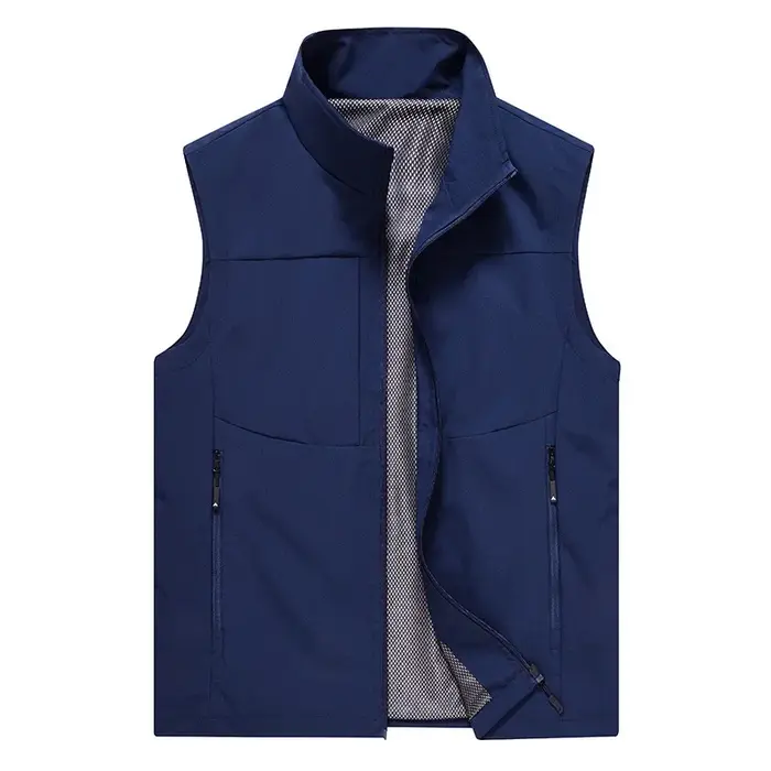 Gilet ample sans manches pour hommes