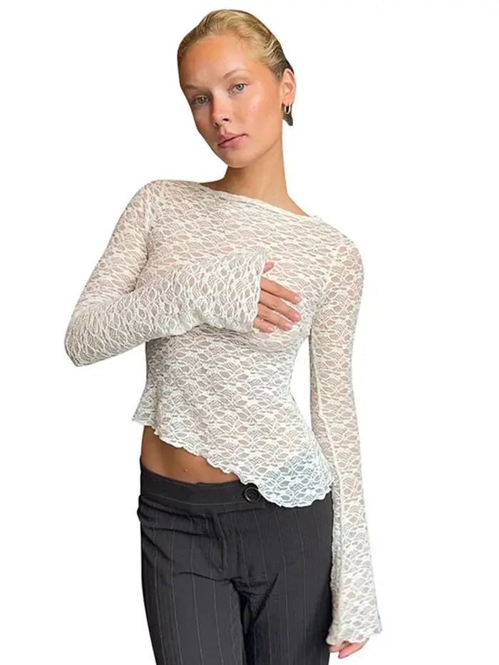 T-shirt à manches longues pour femmes