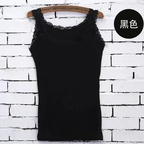 T-shirt en dentelle multicolore pour femme