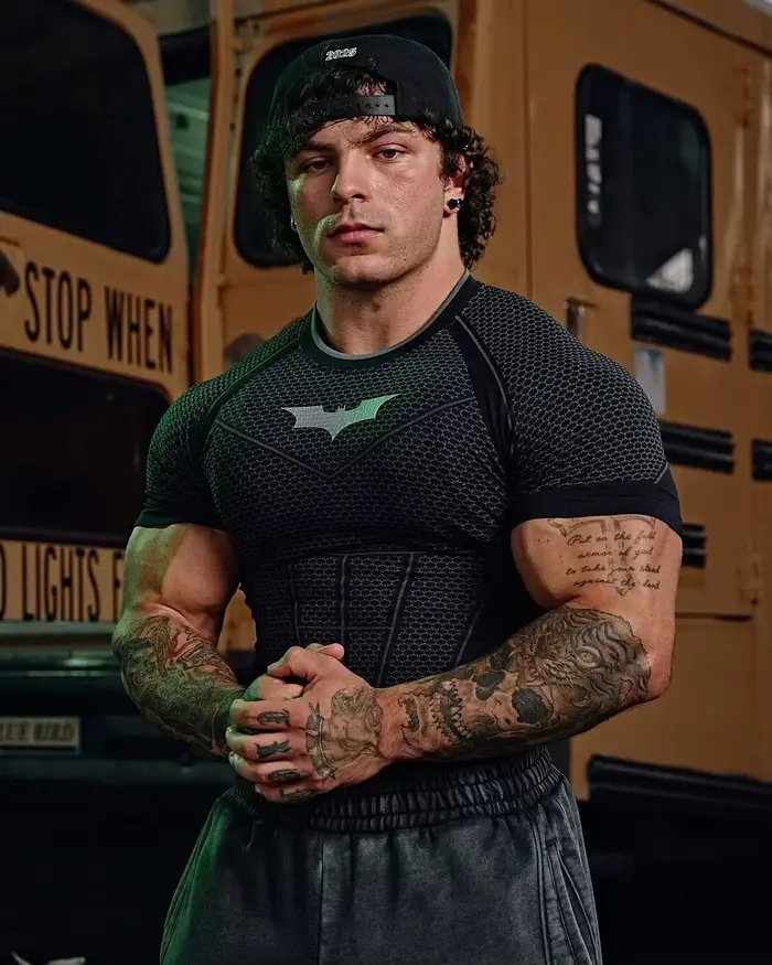 Été nouveau T-shirt serré pour hommes survêtement YA sport Fitness sensation de glace ajustement