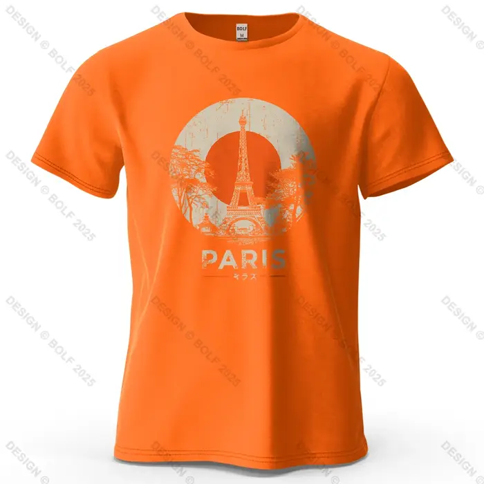 Paris Tower imprimé hommes T-Shirt 100% coton surdimensionné Vintage voyage graphique t-shirts pour haut pour femme