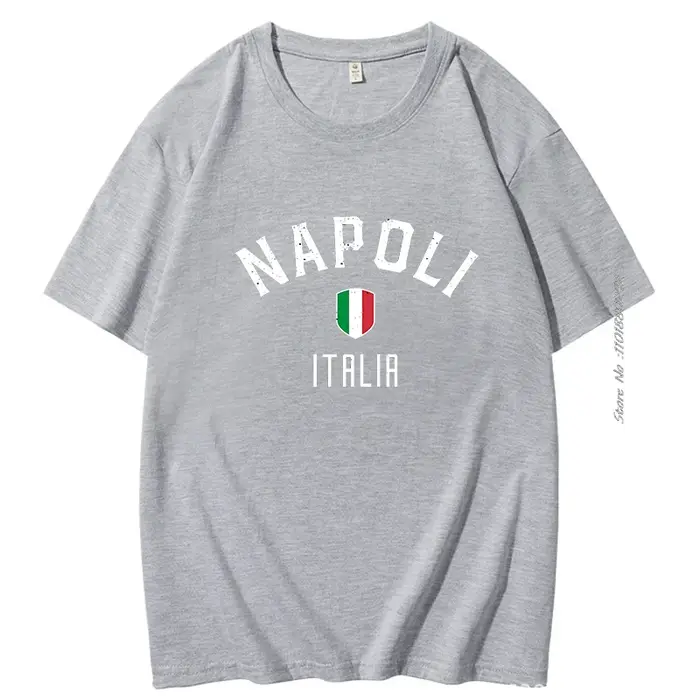 Napoli Campioni D'italia T-Shirt personnalisé unisexe graphique T-Shirts à manches courtes