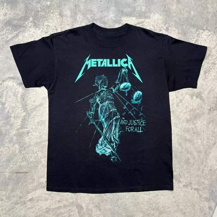 T-shirts imprimés vintage de groupe de rock pour hommes et femmes, manches courtes, mode hip-hop, mo