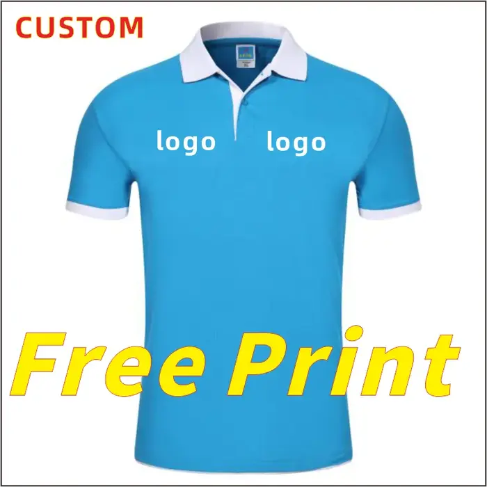 Polo shirt impression personnalisée logo été