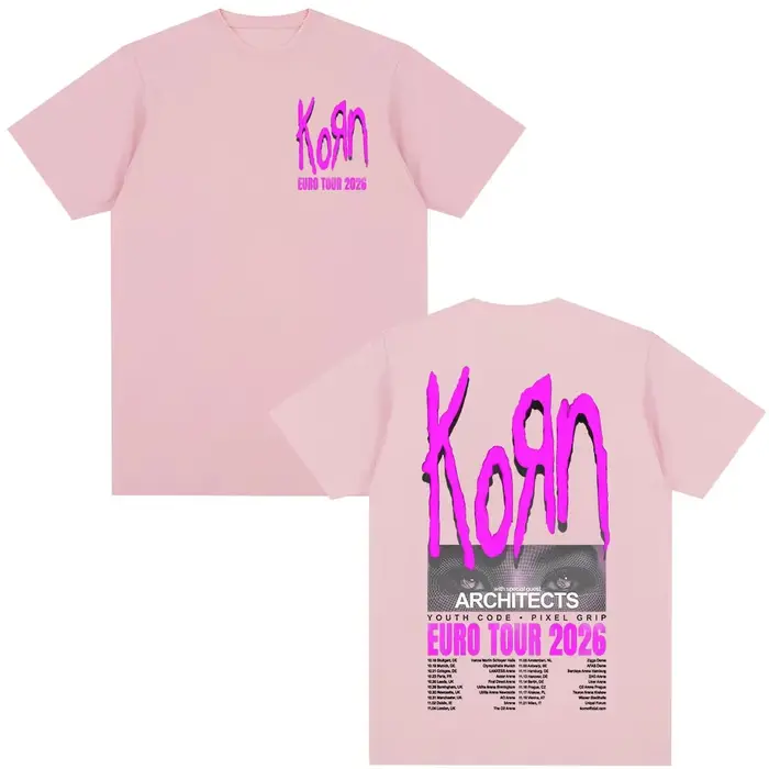 T-shirt Korn Tour Merch
