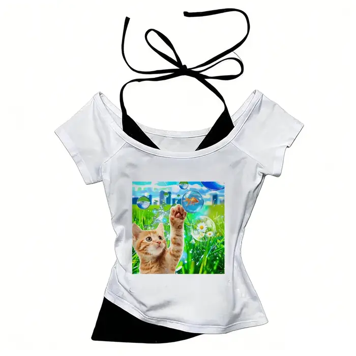 T-shirt Frutiger Aero pour femmes