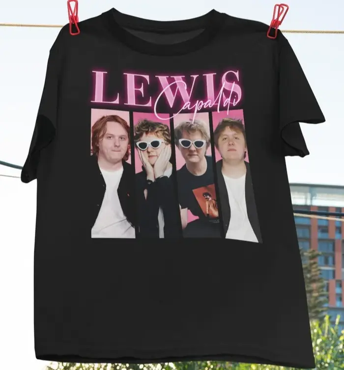 T-shirt vintage Lewis Capaldi Tour