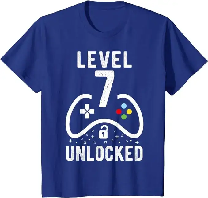 T-shirt graphique de jeu vidéo débloqué pour garçons