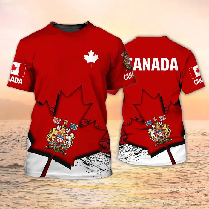 T-shirt imprimé en 3D pour hommes et femmes