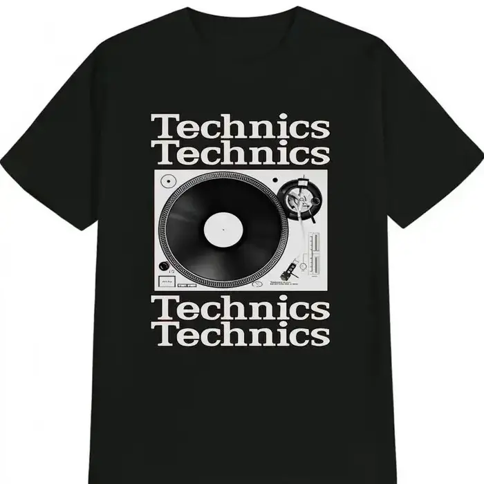 T-shirt Technics Vintage pour hommes