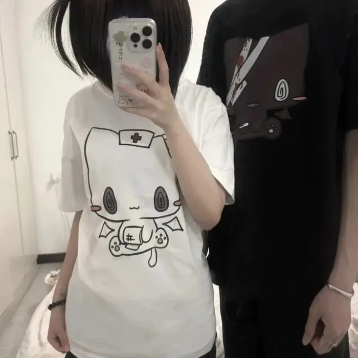 T-shirts pour femmes, imprimés de dessins animés