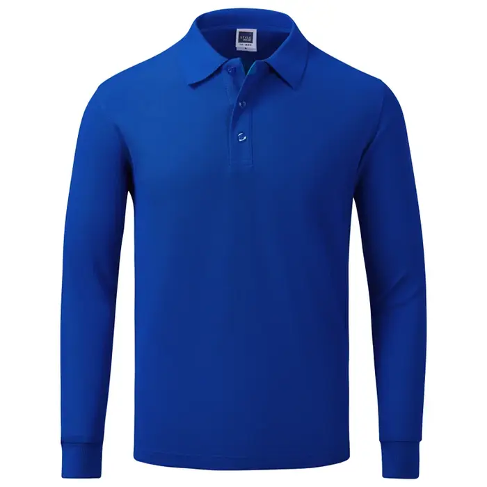 Polo classique à manches longues pour hommes et femmes