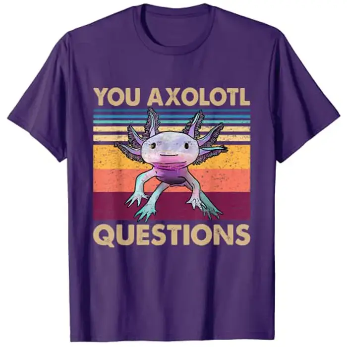 Rétro 90s Axolotl Drôle Vous