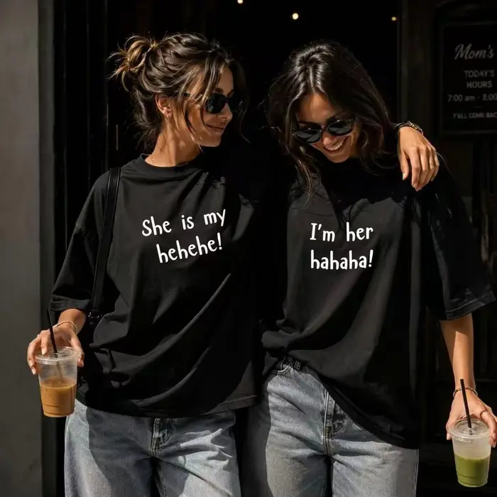 T-shirt assorti pour meilleures amies