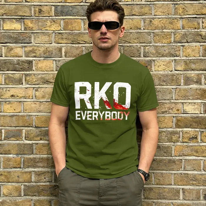 RKO Everybody T-Shirt d'été en coton pour homme