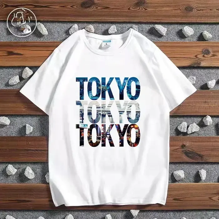 Mode ville imprimé T-shirt Paris Londres New York Tokyo graphique t-shirts hommes et femmes Kawaii décontracté Harajuku