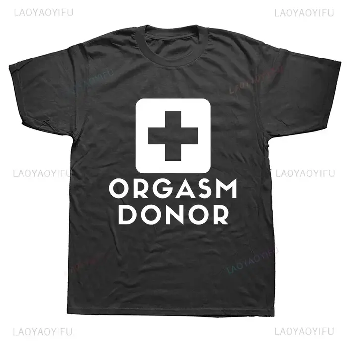 T-shirt humoristique noir pour homme