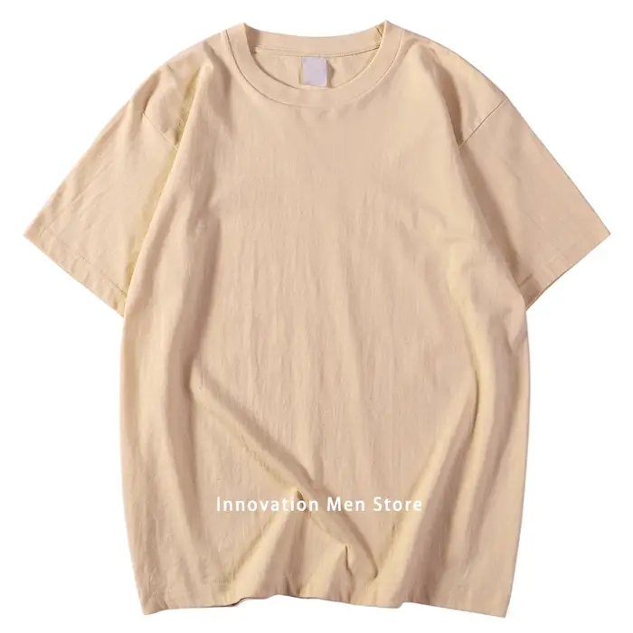 14 couleurs couleur bonbon 100% coton T-Shirts hommes femmes surdimensionné manches courtes décontra