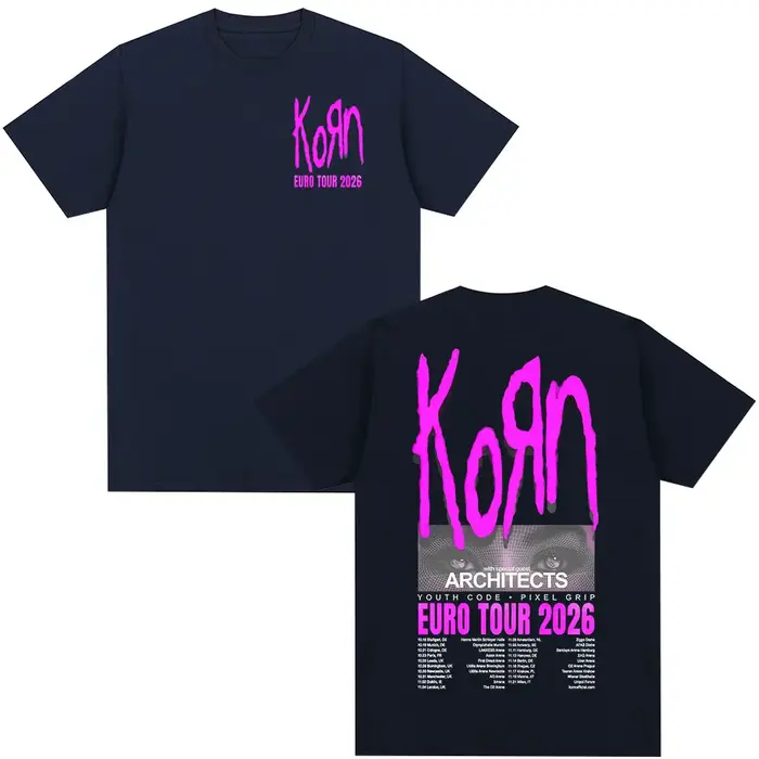T-shirt Korn Tour 2026 Merch