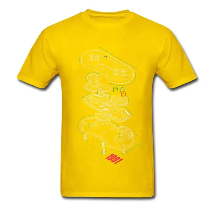T-Shirt Personnalisé en Coton Noir pour Homme