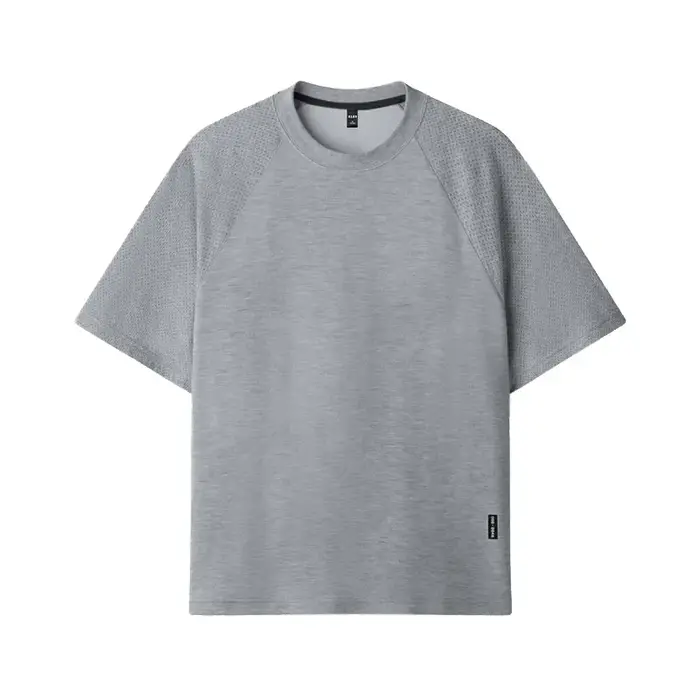 T-Shirt surdimensionné en maille pour hommes