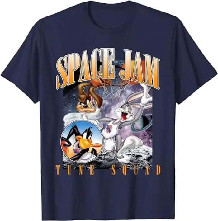 T-shirt vintage Space Jam Tune Squad