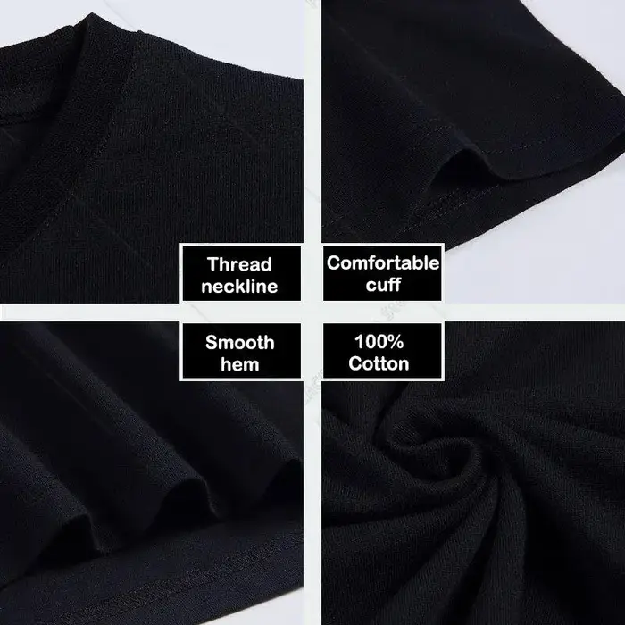 T-shirt à manches courtes pour hommes et femmes