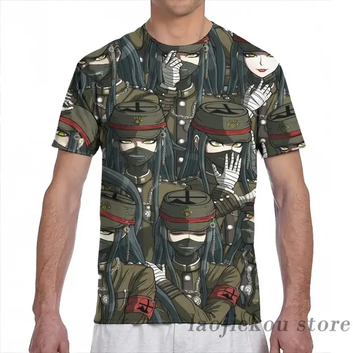 T-Shirt manches courtes pour homme et femme, imprimé, coréen, shingji, à la mode